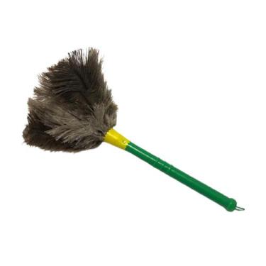 Imagem de Espanador De Pó 35cm Pena De Avestruz Limpa Poeira - Duster