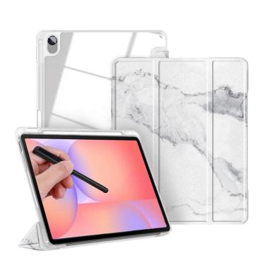 Imagem de Capinha Mármore Acrílico Para Samsung S10 Lite X400 + Caneta