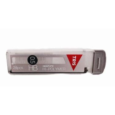Imagem de Grafite Hi-Polymer 0.5mm HB - C/24 Minas - Tris