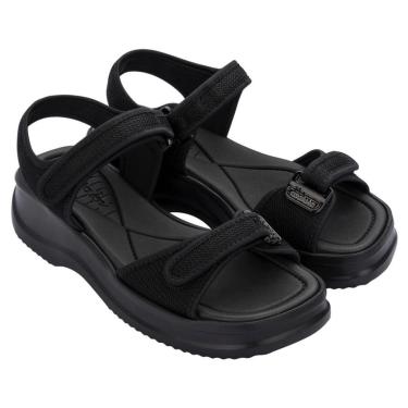 Imagem de Sandália Feminina Azaleia Ortopédica Original 18451 Preto 35-Feminino