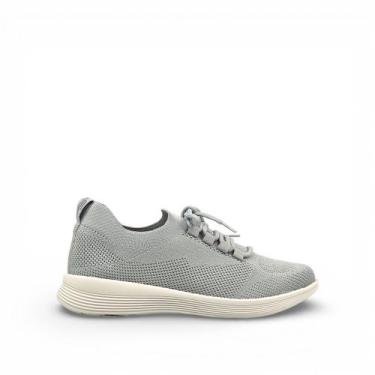 Imagem de Tênis Flat Tricot - USAFLEX, Cinza, 37