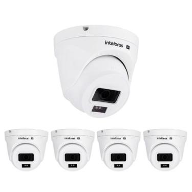 Imagem de Kit 5 Câmeras IP 2 Megapixels Full HD 30m PoE VIPC 1230 D G2 Intelbras