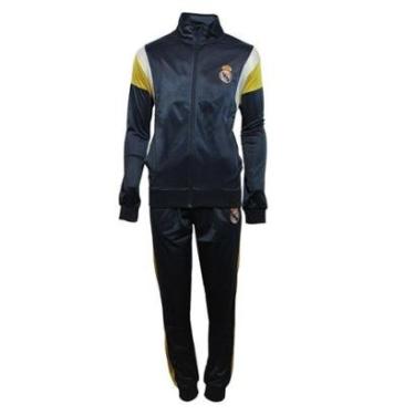 Imagem de CONJUNTO AGASALHO MASCULINO REAL MADRID HELANCA-Masculino