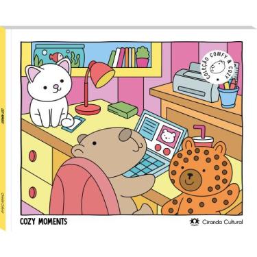 Imagem de Livro - Cozy Moments - Livro de Colorir