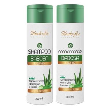 Imagem de Kit Hidratação Babosa Maria Bonita Tratamento 600 Ml - Black Fix