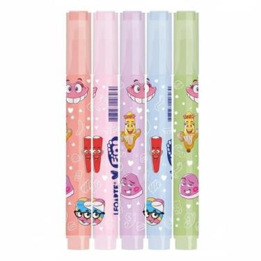 Imagem de Kit 5 Marca Textos Leo e Leo Edição Especial Fini - Com Aroma!