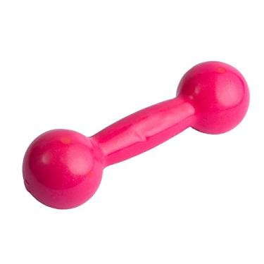 Imagem de Acte, Halter Emborrachado 1kg Ferro Fundido e PVC para Academias e Musculação S1-R, Rosa