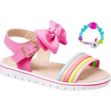 Imagem de Sandália Infantil Ortopasso Cinderela Menina Colorido-Feminino