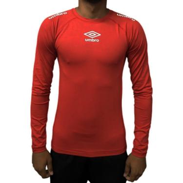 Imagem de Camisa Manga Longa Masculina Umbro Térmica Clubes 2022-Masculino