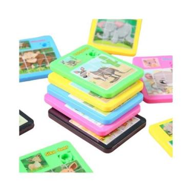 Imagem de Brinquedos De Quebra-Cabeça De Animais Para Crianças, Pacote Com 12, 2