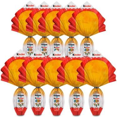 Imagem de Ovo De Páscoa Kinder Mundo Dos Dinos Kit 10 Unidades De 150G