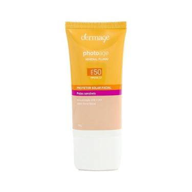 Imagem de Protetor Solar Facial Dermage Photoage Mineral Fluido Clara Fps50 50g