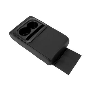 Imagem de Almofada Para Apoio De Braço De Carro Com Suporte Para Copos, Almofada