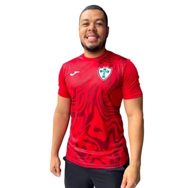 Imagem de Camisa Portuguesa Joma Treino Lion Vermelha-Masculino