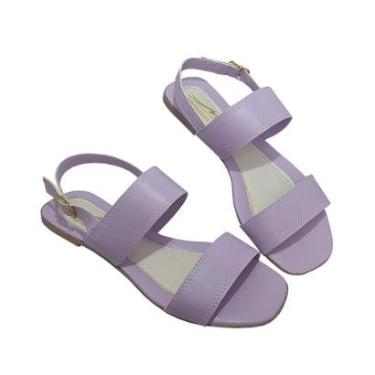 Imagem de Sandália Rasteira Extra Conforto Feminina Moda Pé 01-Feminino