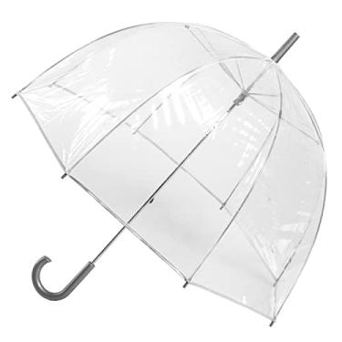 Imagem de totes Guarda-chuva feminino transparente com bolhas, Transparente., 1 pack, Guarda-chuv...