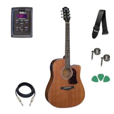 Imagem de Violão Elétrico Shelby Folk SGD195C Stnt Natural Aço 6 Cordas