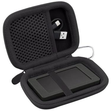 Imagem de Khanka Capa rígida Stroage para Lexar ES4 1TB / ES5 2TB / SL500 SSD externo portátil, b...