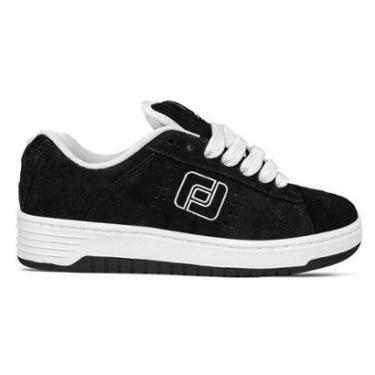 Imagem de Tênis Freeday Jab Unissex | Preto Branco-Unissex