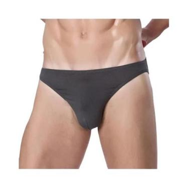 Imagem de Cuecas Masculinas De Modal Elástico De Cintura Baixa Com Design Em U E