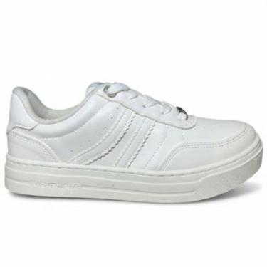 Imagem de Tênis Via Marte 281-001 Feminino Branco-Feminino