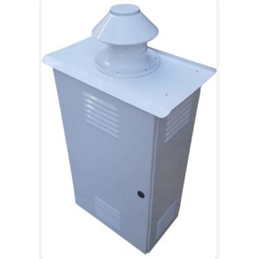 Imagem de Protetor para Aquecedor 90x50x24cm Branco - Proteaquece Metalsul