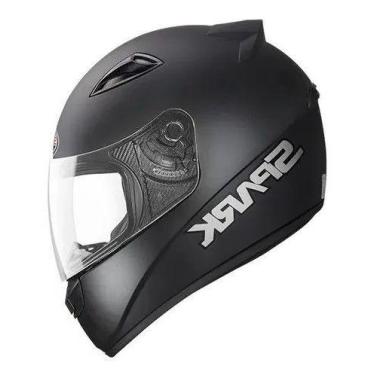 Imagem de Capacete Ebf New Spark Solid Preto Fosco, 58