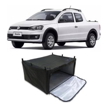 Imagem de Mala Bolsa Saveiro 840 Litros Preto 2018 2019 2020 Caminhone - P/Caçam
