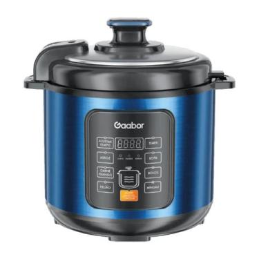 Imagem de Panela De Pressão Elétrica Rc60e01as Marinus 6 Litros 127v Azul 127v -