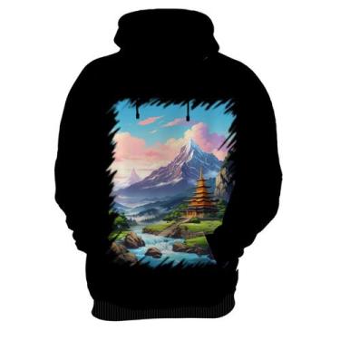 Imagem de Blusa de Frio Templo Budista Anime Buda 1 - Kasubeck Store, Inf 16