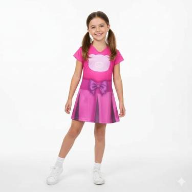 Imagem de Fantasia Roupa Infantil Aventureira Rosa e Aventureira Vermelha - MWM 