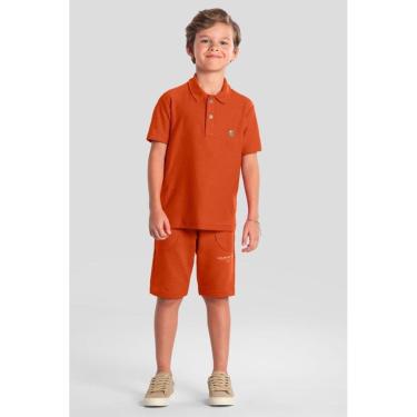 Imagem de Conjunto infantil menino com polo Mundi-Masculino