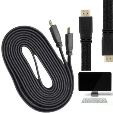 Imagem de Cabo Hdmi 3m 2.0 19 Pinos Ethernet 3 Metros 4k Ultra Hd 3d - AL