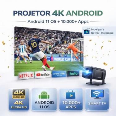 Imagem de Projetor HY320 Full HD Melhor Para Copa do Mundo - Projetor Portátil