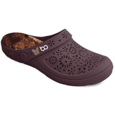 Imagem de Sandália Babuche Feminina Nellie Borboleta Boa Onda 1317162 Cor:;Tamanho:36-Feminino