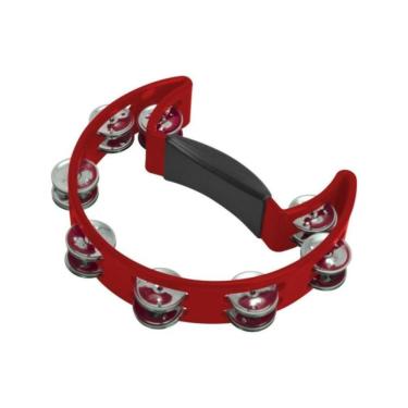 Imagem de Pandeiro Meia Lua Pml001 Vermelho Liverpool