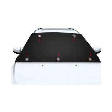 Imagem de Capa Magnética De Inverno Para Carro, Protetor De Para-brisa Frontal, 