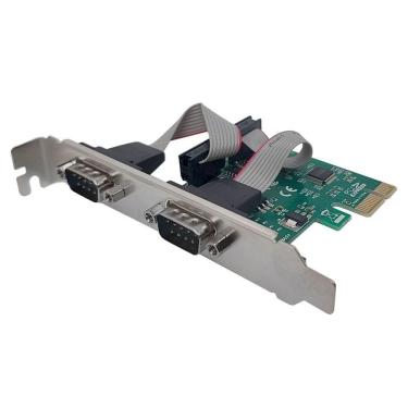 Imagem de Placa Pci Controladora Gv Brasil, 2 Seriais, Padrão Rs-232 Db9 - Pci.3901