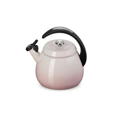 Imagem de CHALEIRA CLOCHE LE CREUSET 2,1L EM AÇO INOX ESMALTADO SHELL PINK 40111017770900