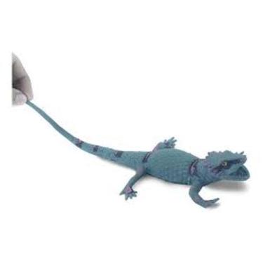 Imagem de Brinquedo Réptil Estica E Puxa Macio - Zoop Toys, Cinza crocodilo