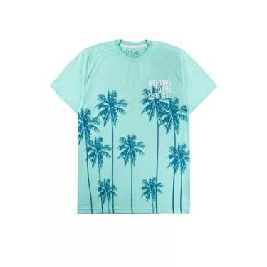 Imagem de Camiseta Masculina Adulto Azul Piscina / BTX Original, G