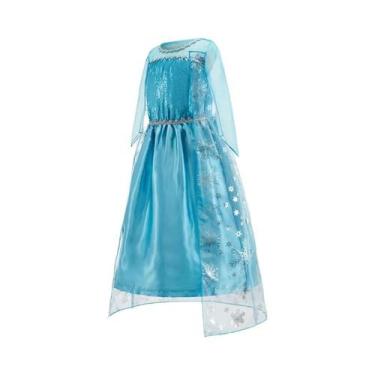 Imagem de Fantasia De Princesa Para Meninas, Vestido De Carnaval Rapunzel, Bela,