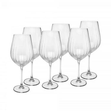 Imagem de Conjunto 6 Taças de Água de Cristal Ecológico Columba Optic 650ml 3570