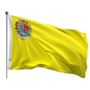 Imagem de Bandeira do Município de Sertãozinho Uma Face Estampada Tamanho 90x128