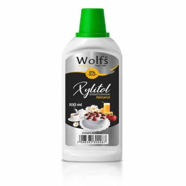 Imagem de Adoçante Xylitol Natural Liquido 100ml Wolfs, 1