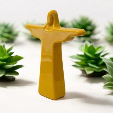Imagem de Cristo De Resina Pequeno - Decoração - SUGGESTIONE, Mostarda