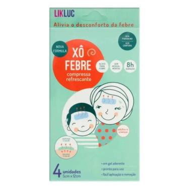 Imagem de Compressas Refrescante Xo Febre Alivio da Febre 4 Unidades - likluc
