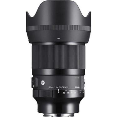 Imagem de Lente Normal Sigma 50mm F/1.4 Dg Dn Para Câmeras Sony E-mount Preto