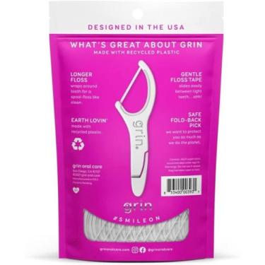 Imagem de Fio Dental GRIN Suave Minty  60 Unidades - Minty Menthe