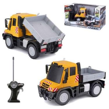Imagem de Caminhão Mercedes Unimog U430 Controle Remoto Maisto Tech, Vermelho